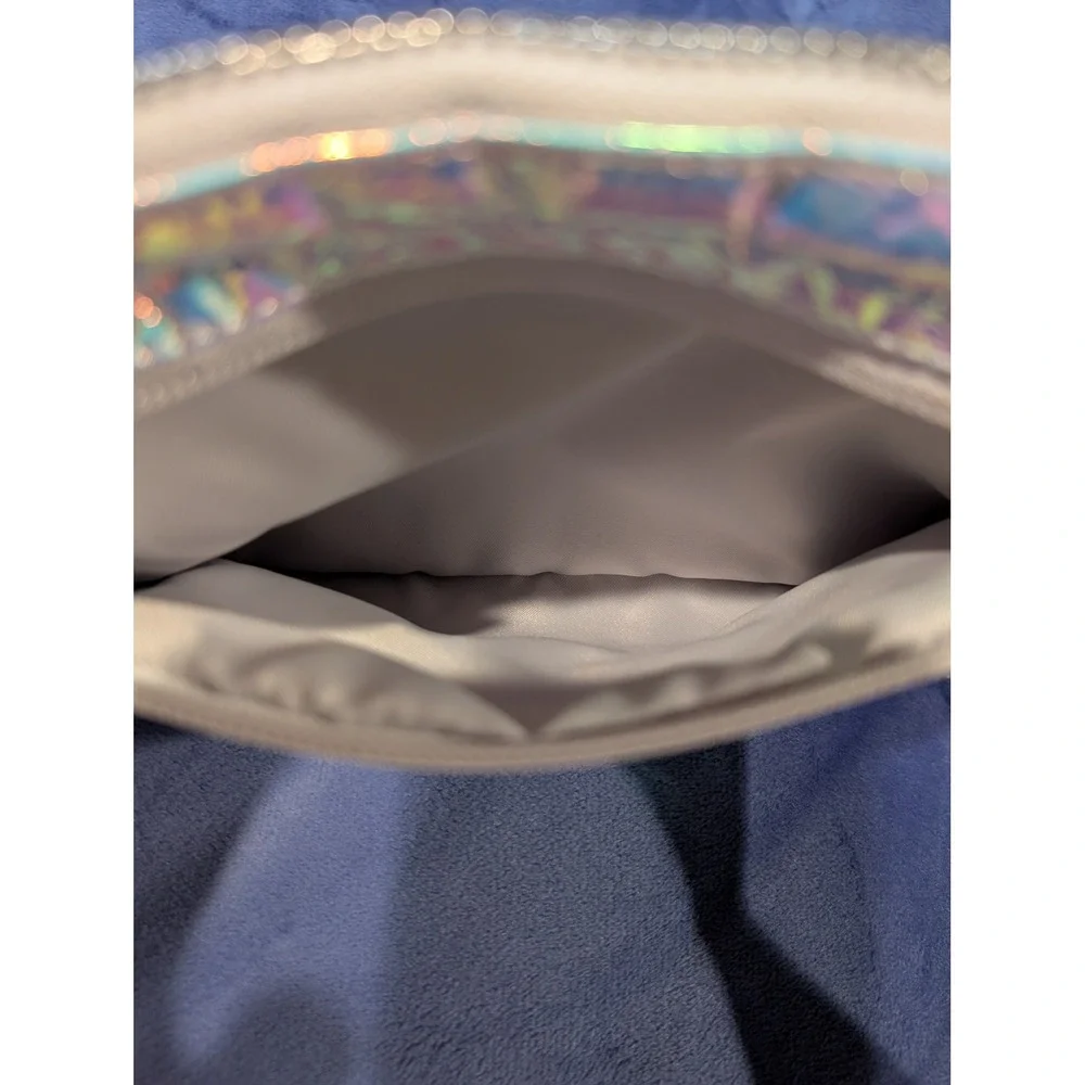 Lululemon Everywhere Belt Bag Women 1L Iridescent Holographic Crinkle Crossbody